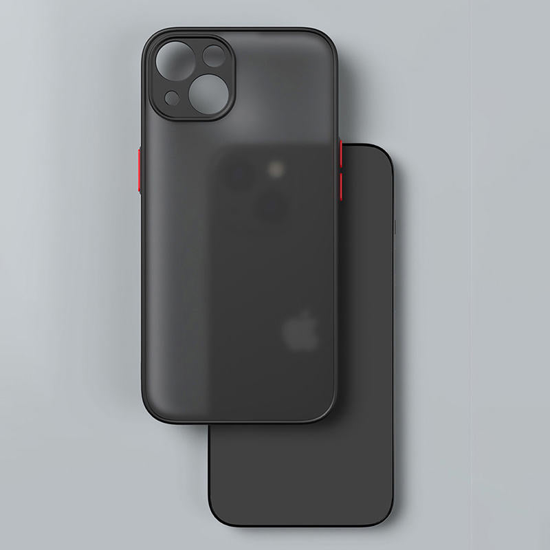 Iphone 13 pro  Matte Transparent shade  case friendly