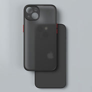 Iphone 13  Matte Transparent shade  case friendly
