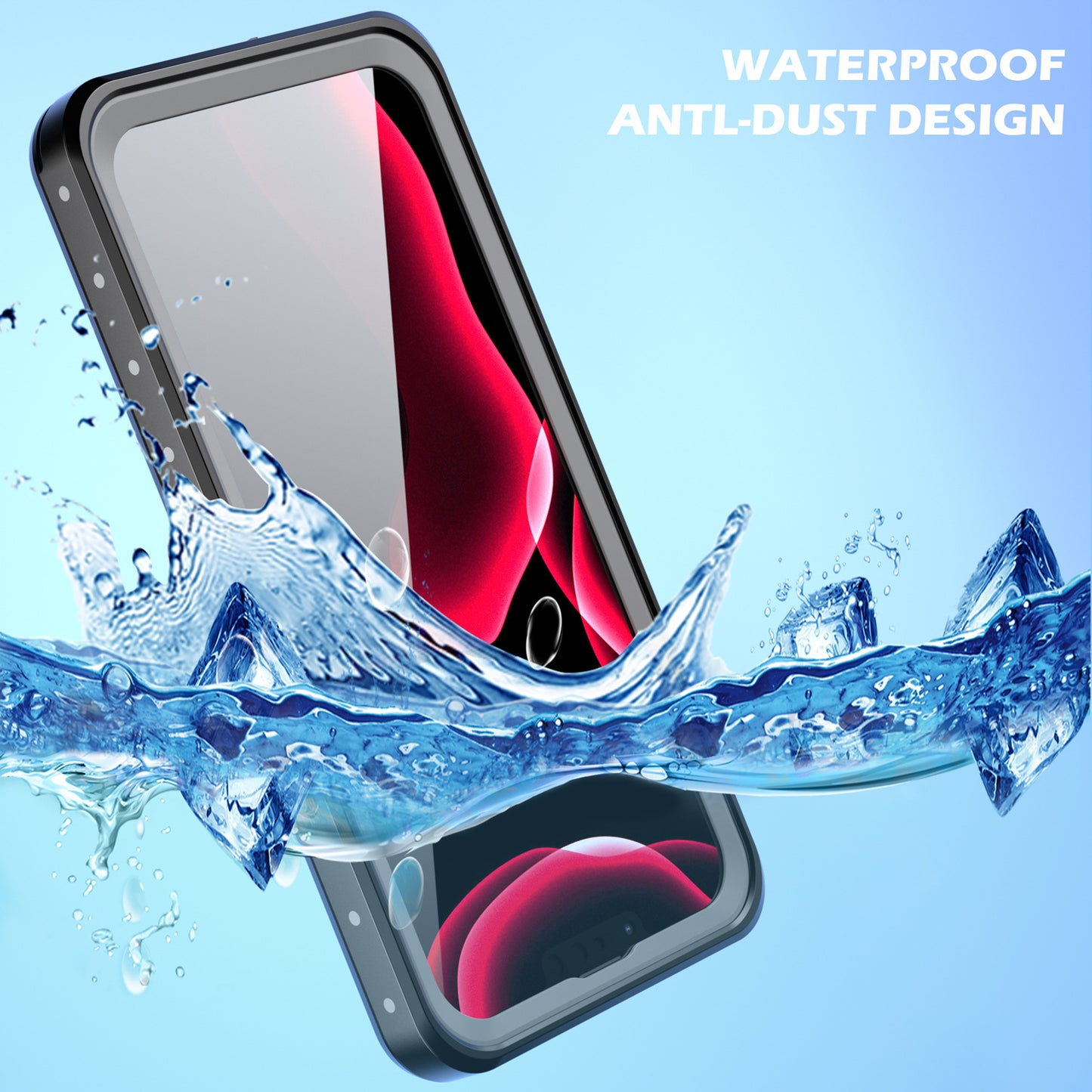 iPhone 14 Pro Max Redpepper Waterproof, Dust-Proof Protective Case