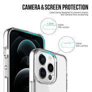 iPhone 13 Pro Max Crystal Clear Transparent Protective Space Case