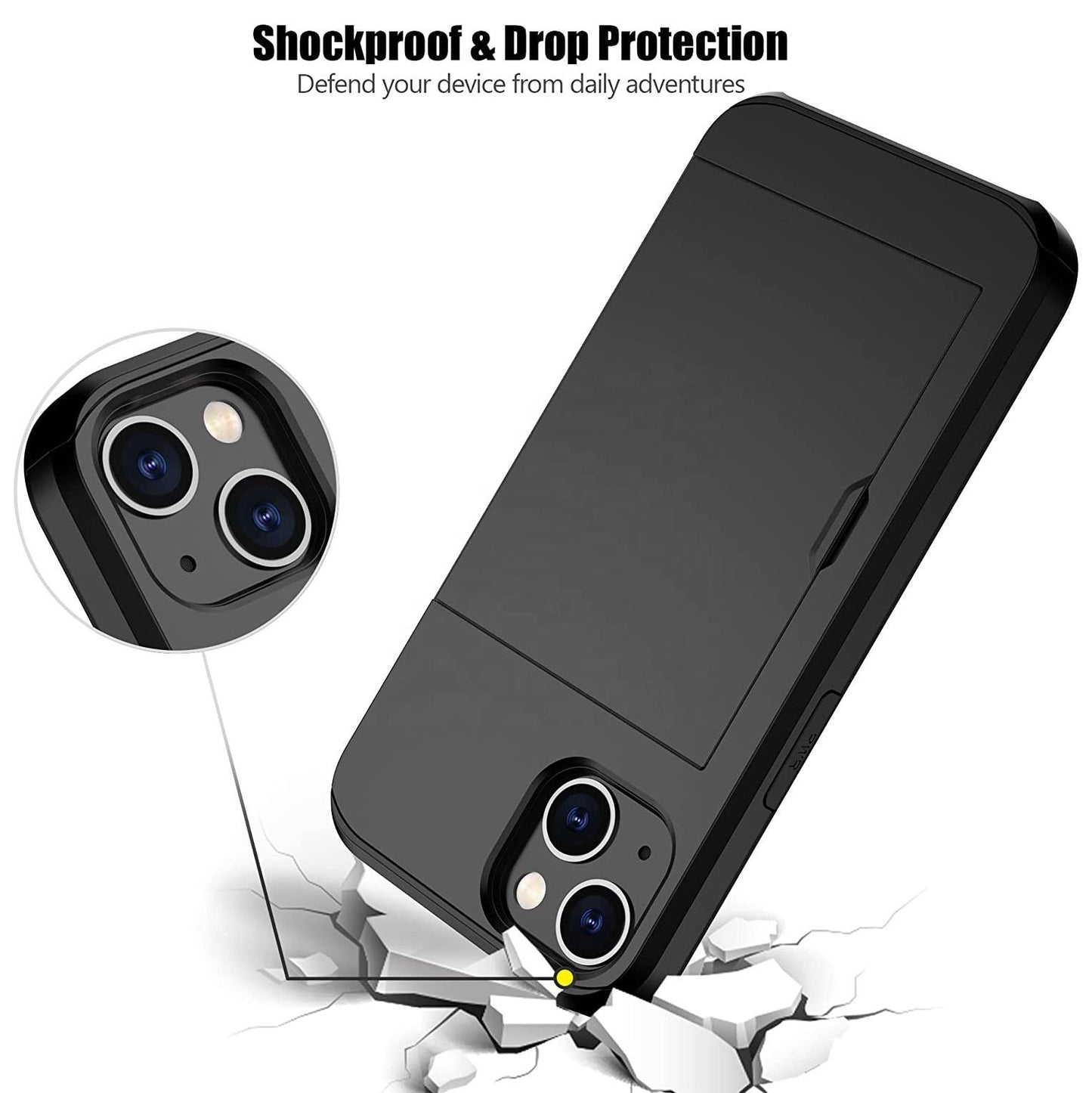 Samsung galaxy S23  Shockproof Armor with 2 Card Slots