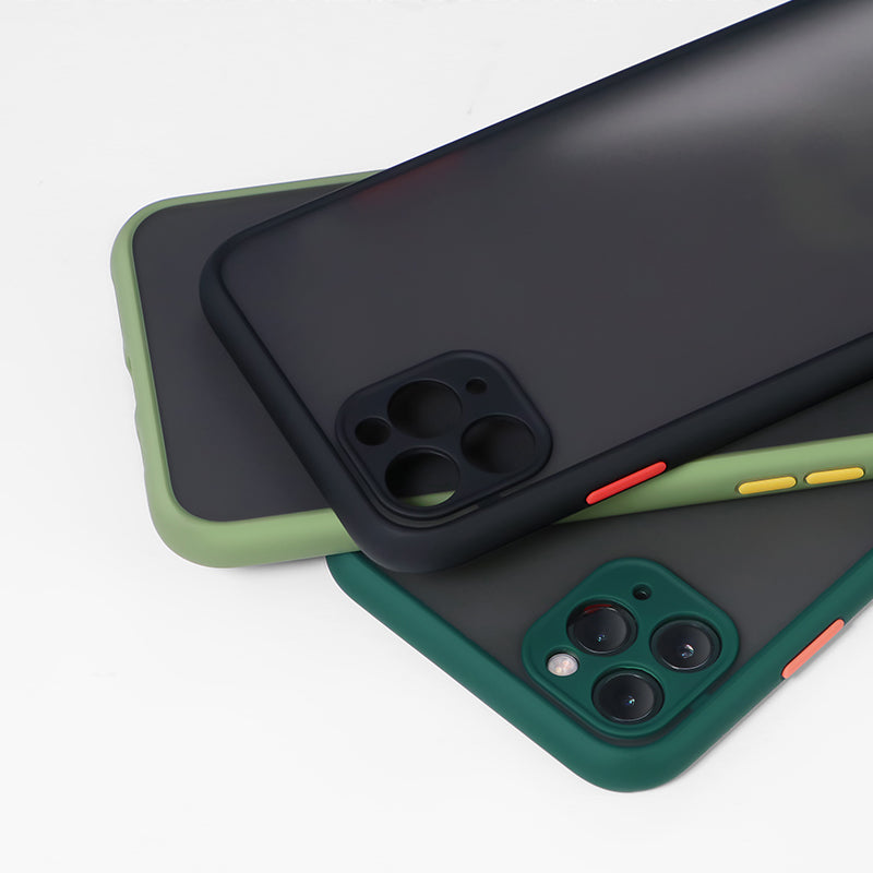 Iphone 11 pro  Matte Transparent shade  case friendly