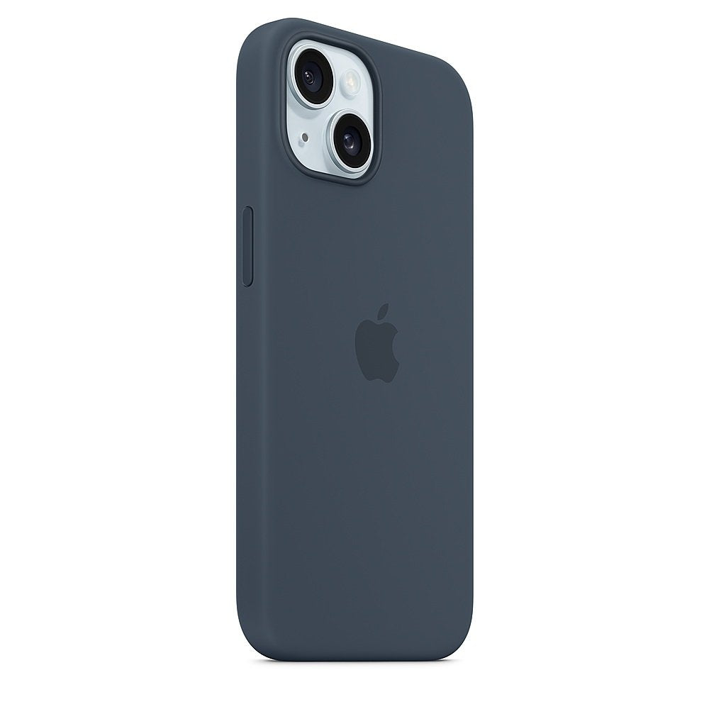 iphone 15 silicone case with apple logo