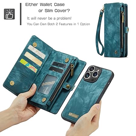 Phone Protective Case WIth Wallet For iPhone 15 Pro Max