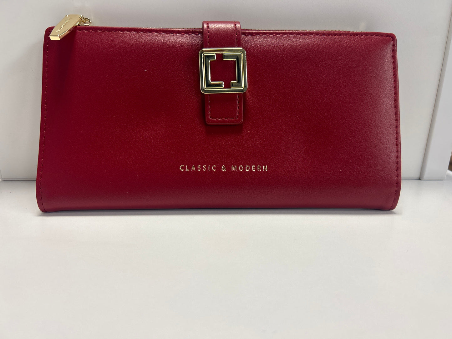 Red Compact Bearn Wallet