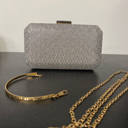 Sequin Glitter Sparkle Clutch Evening Handbag / Shoulder Bag / Sling Purse for Bridal / Wedding / Cocktail Party