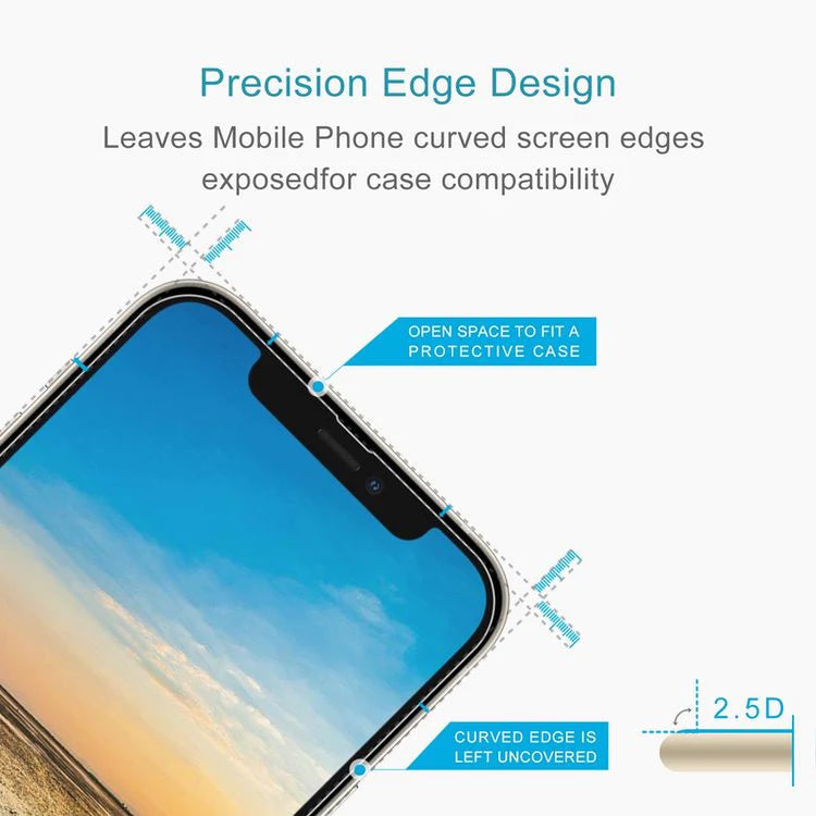 iPhone 14 Pro Screen Protector Full-Screen Tempered Glass - Clear