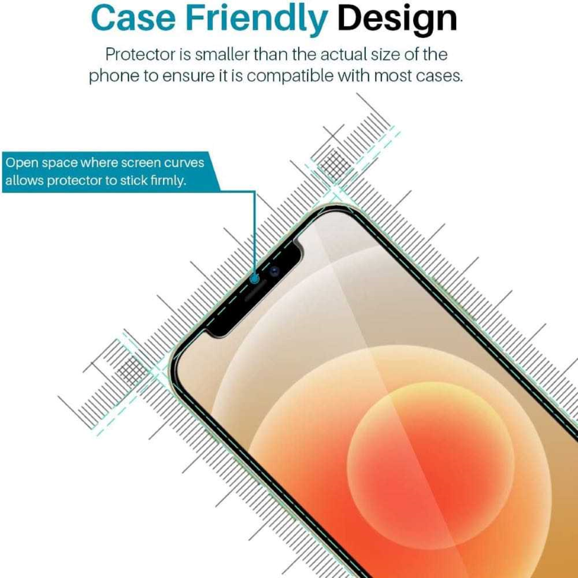 iPhone 8 Plus / iPhone 7 Plus Screen Protector Case Friendly