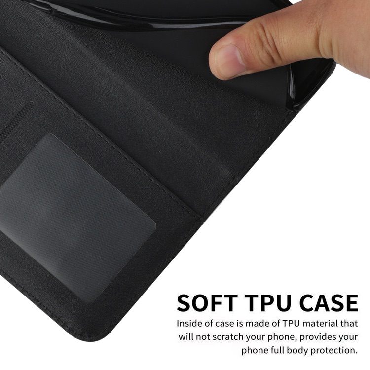 OPPO A17  Leather flip case  multi pocket / cardholder case