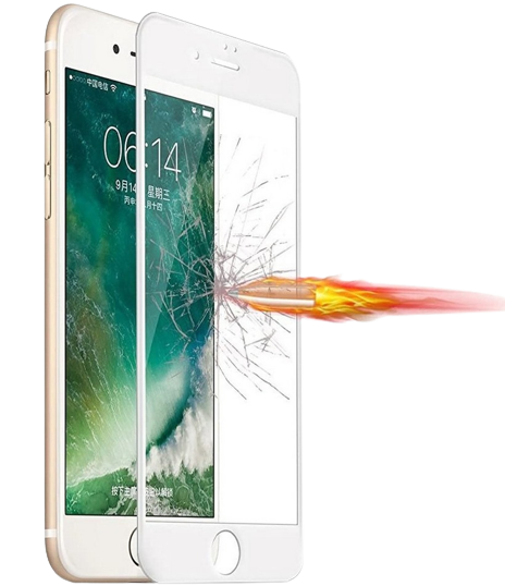 iPhone 8 / iPhone 7 Screen Protector 2.5D High Quality Tempered Glass - Clear