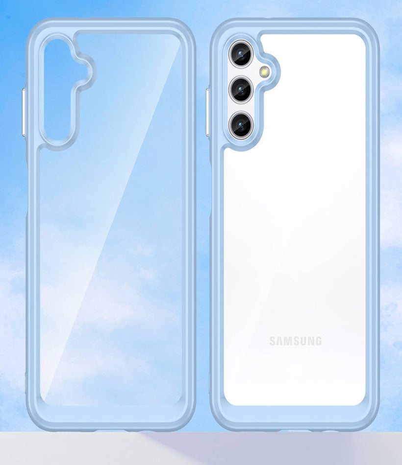 Crystal Clear Transparent Protective Space Case for Samsung Galaxy A23